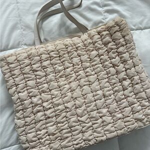 Cloud Cream Tote Bag